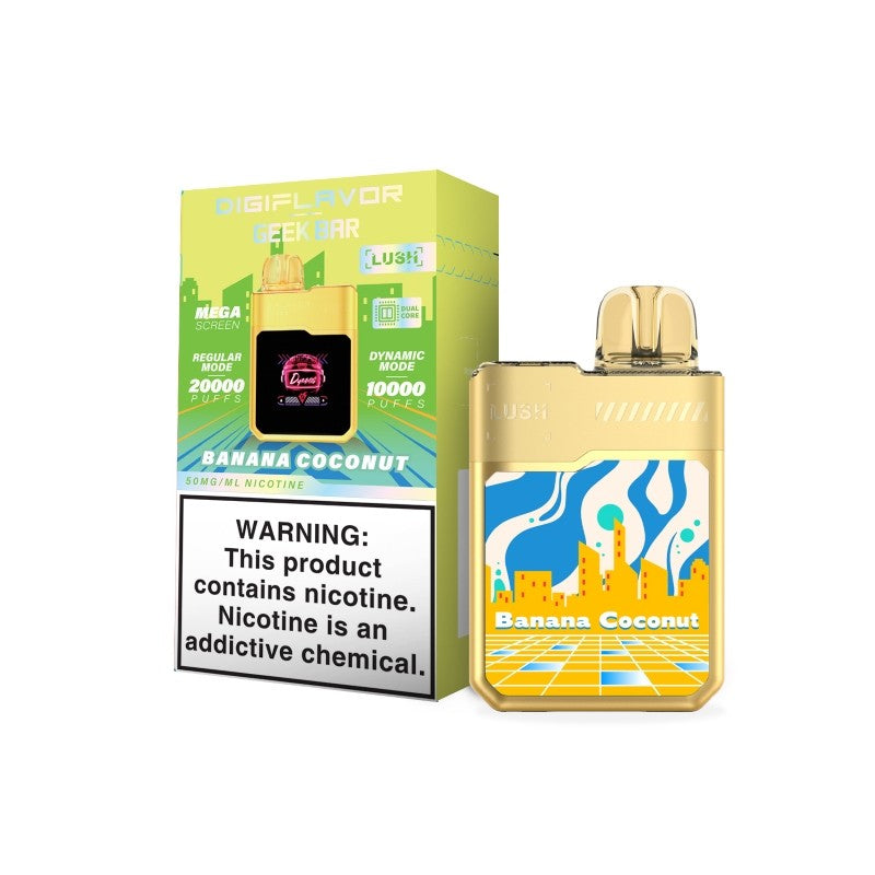 Geek Bar Digiflavor Lush Disposable Vape - 20,000 Puffs