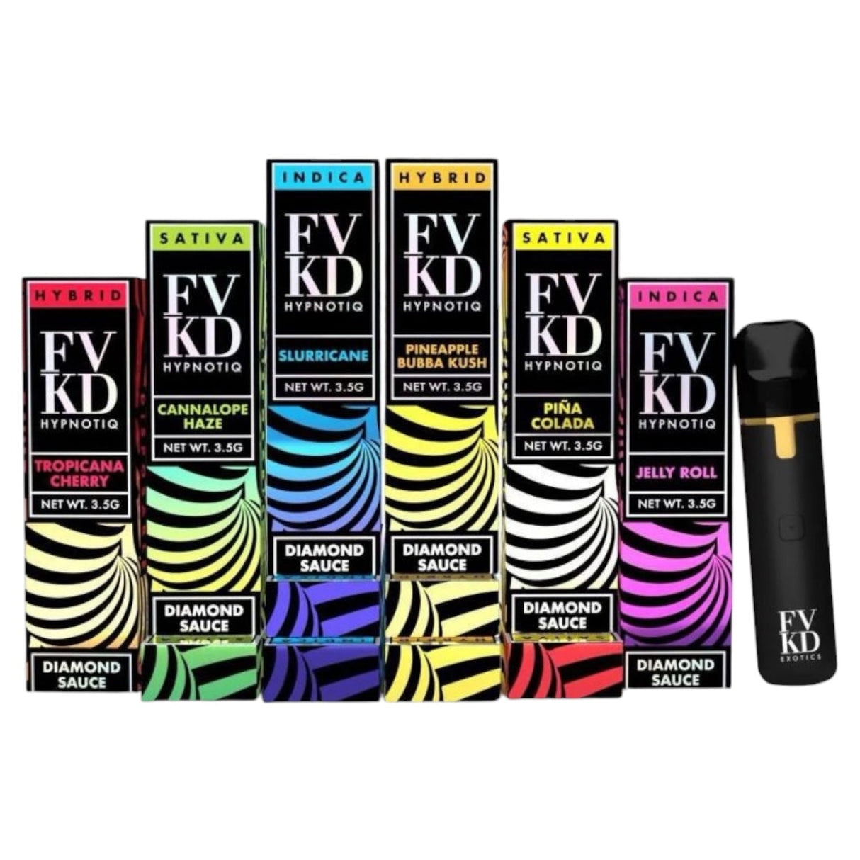 FVKD Exotics THC-A Disposable - 3.5g