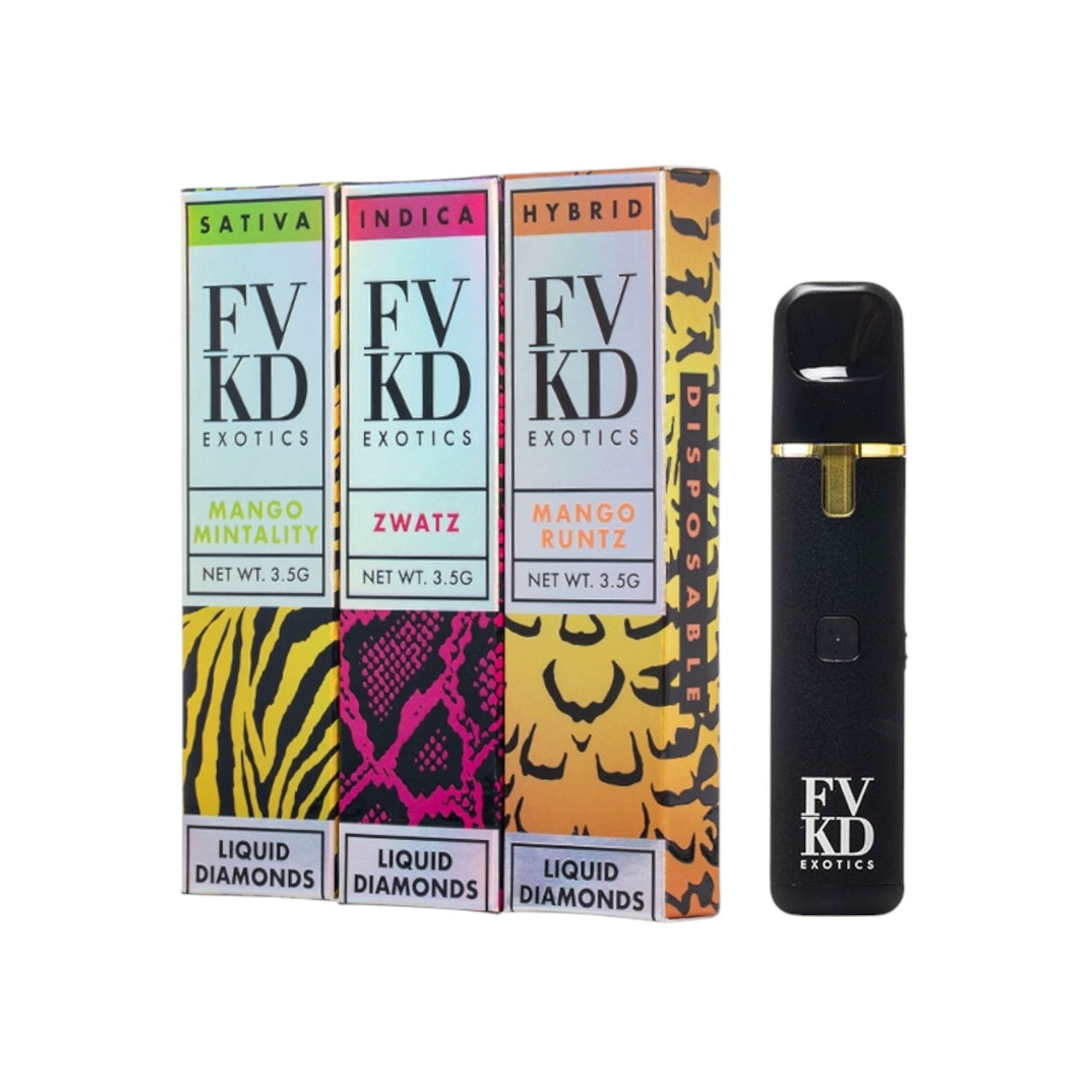 FVKD Exotics THC-A Disposable - 3.5g