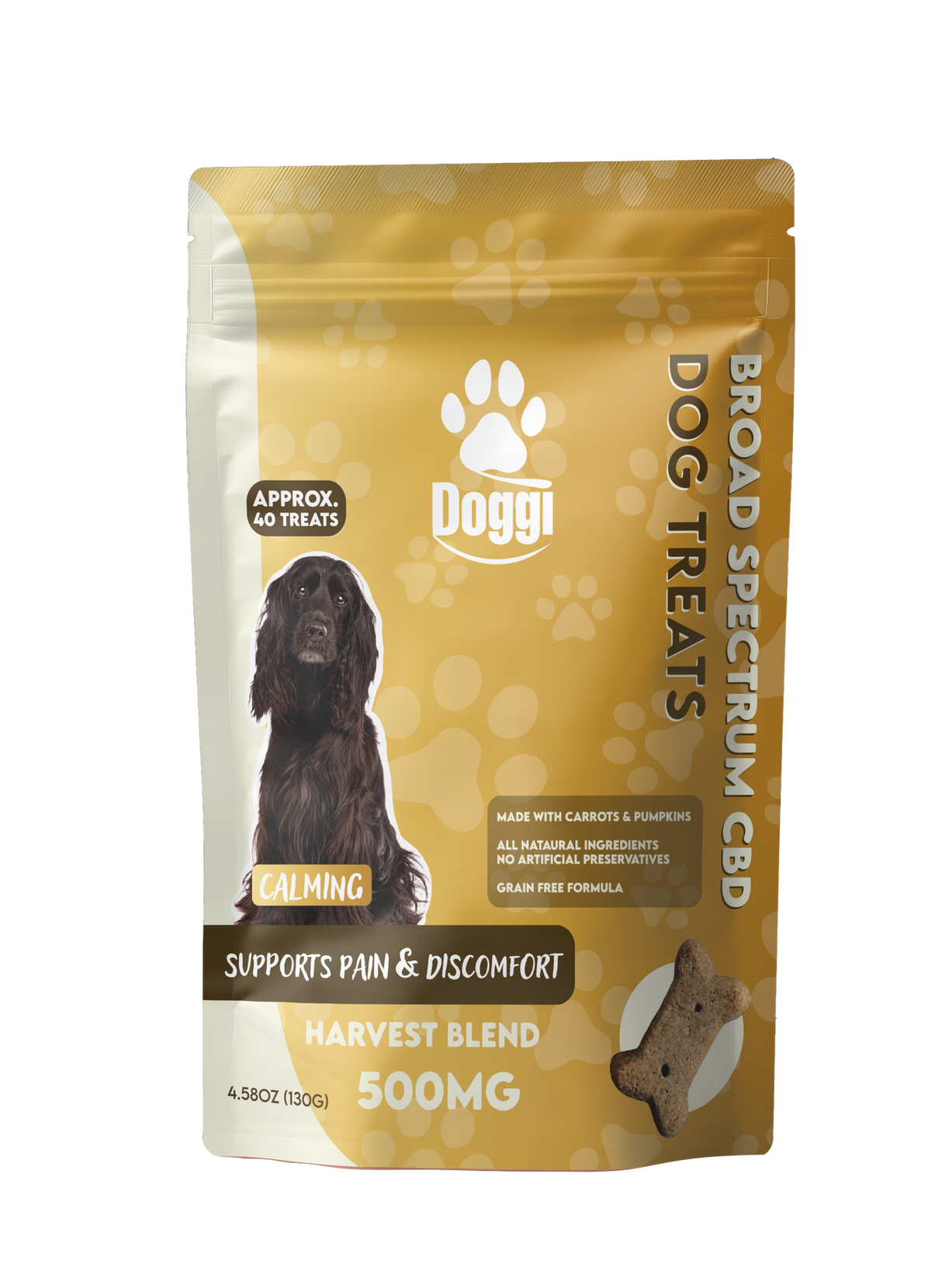 Doggi Broad Spectrum CBD Dog Treats - 500mg