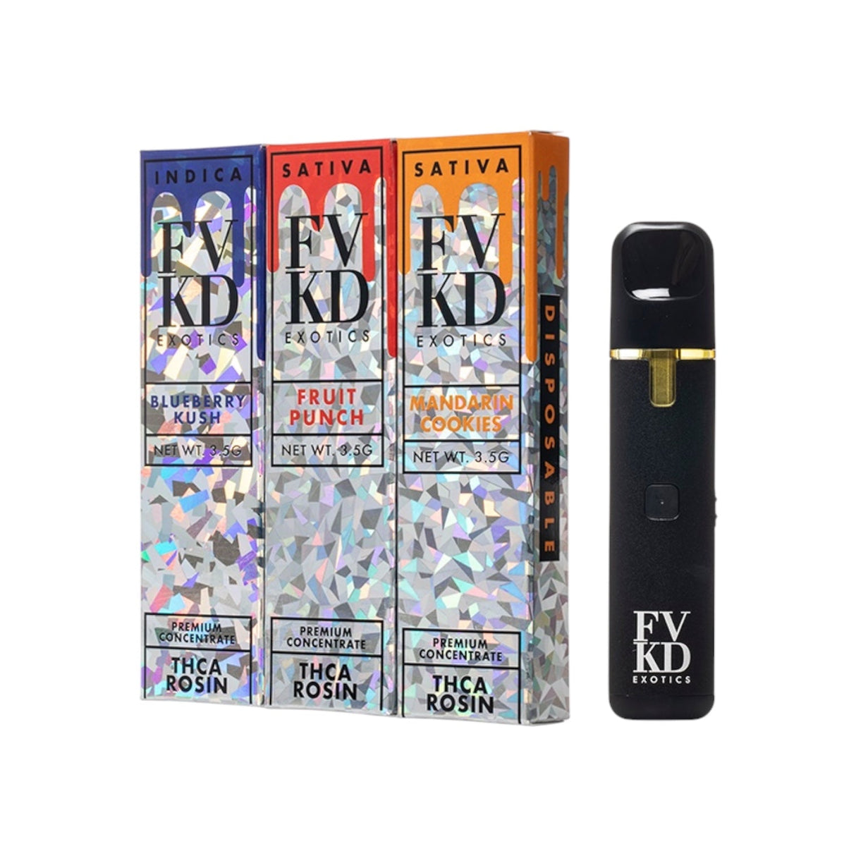 FVKD Exotics THC-A Disposable - 3.5g