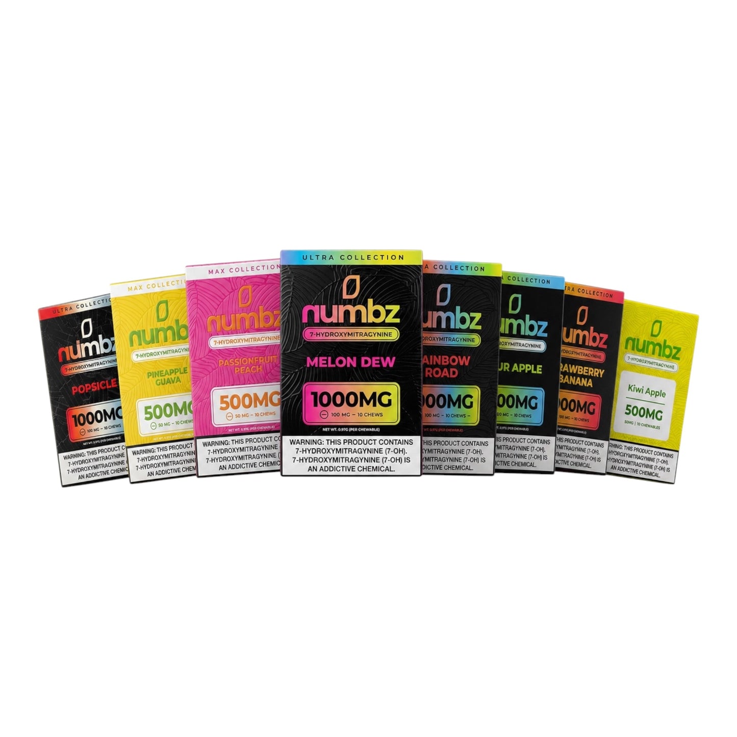 Numbz 7-Hydroxy Chewable Tablets