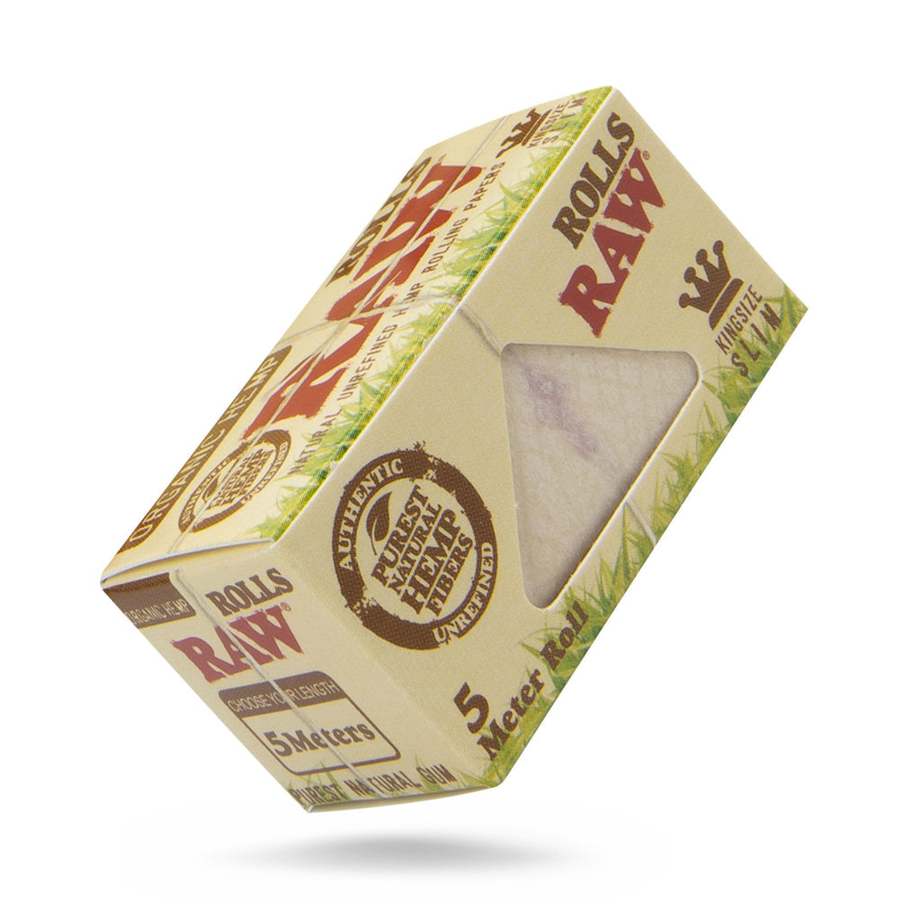 RAW Organic Hemp Rolls King Size Slim – 5 Meter Roll