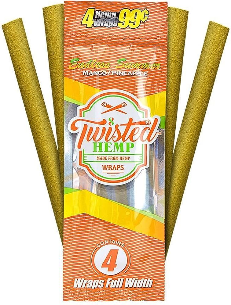 Twisted Hemp Wraps Full Width