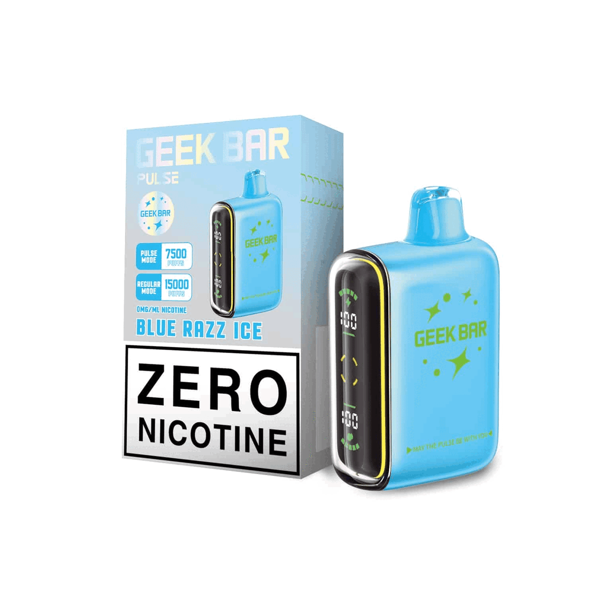 Geek Bar Pulse Zero Nicotine Disposable Vape - 15,000 Puffs