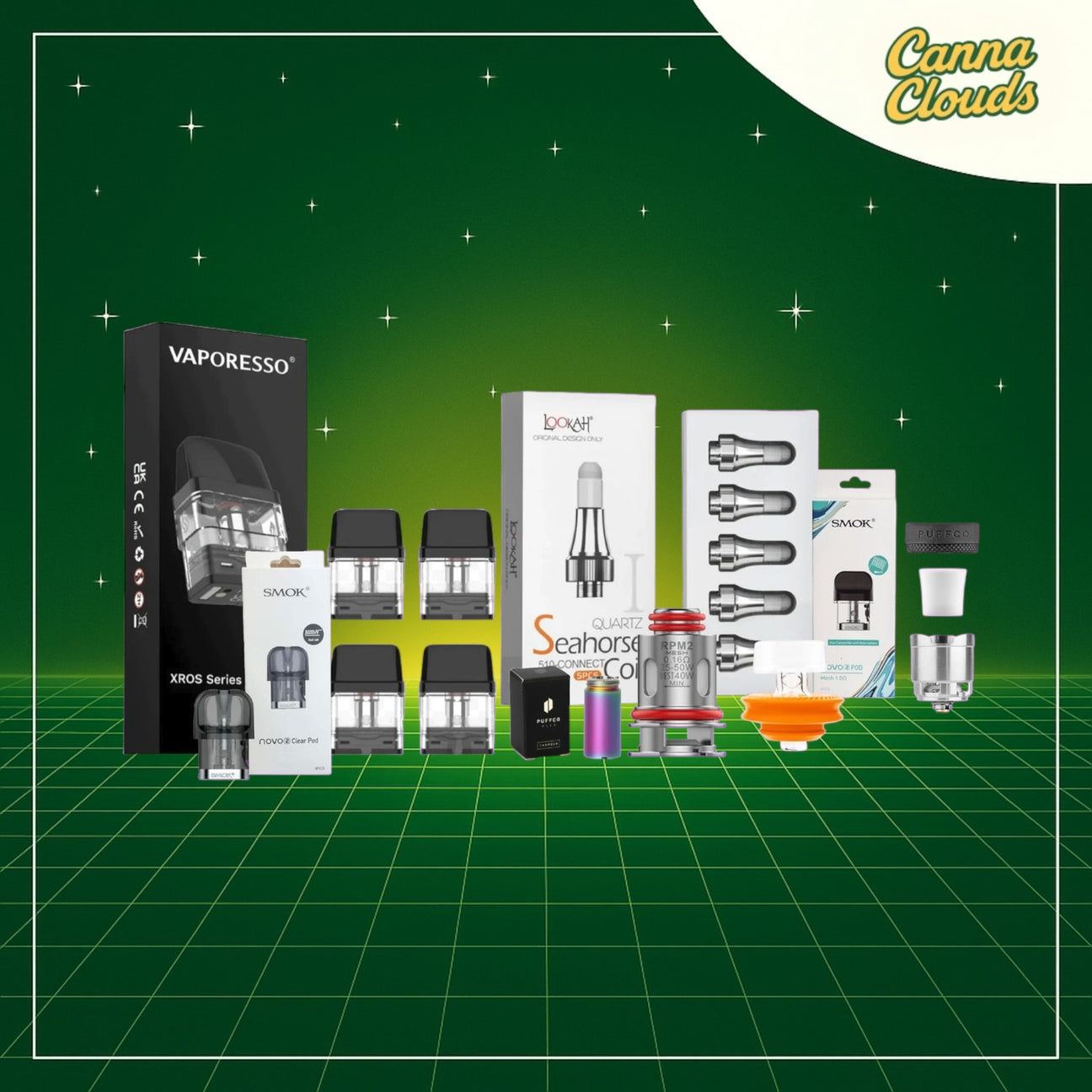 Atomizers, Coils & Pods