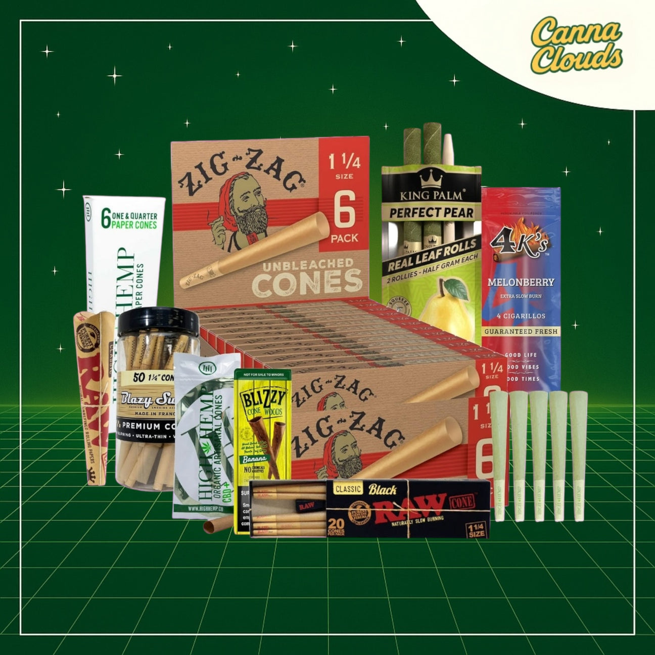 Cones (Paper & Leaf)