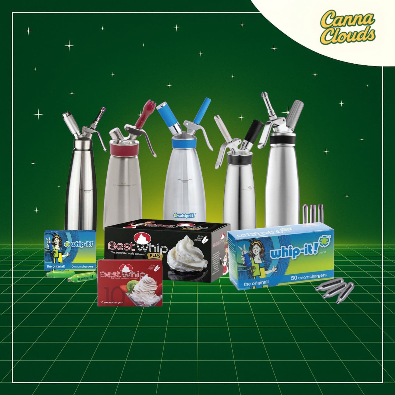 Cream Dispensers & Whippers