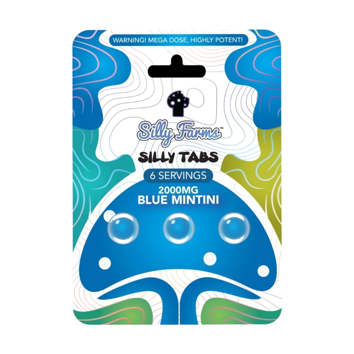 Silly Farms Silly Tabs Nootropic Mushroom Tablets - 2,000mg
