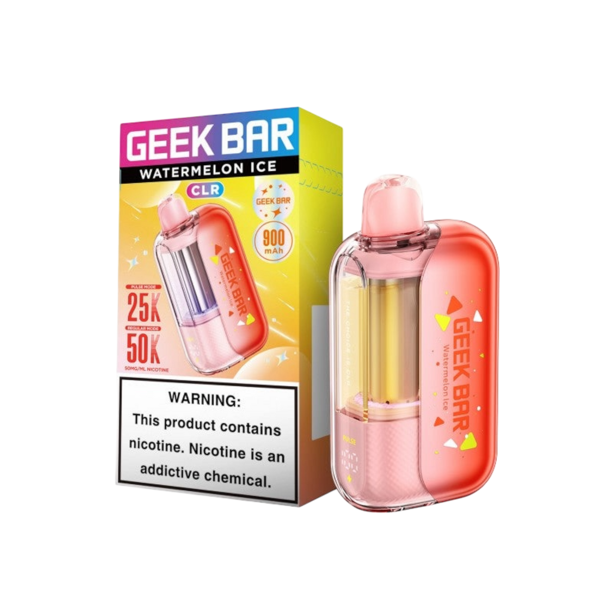Geek Bar CLR Disposable Vape - 50,000 Puffs