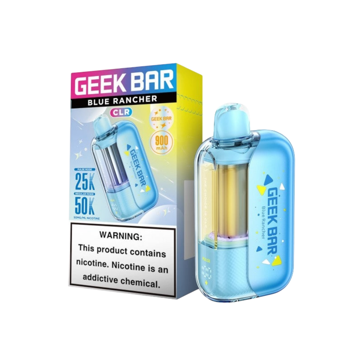 Geek Bar CLR Disposable Vape - 50,000 Puffs
