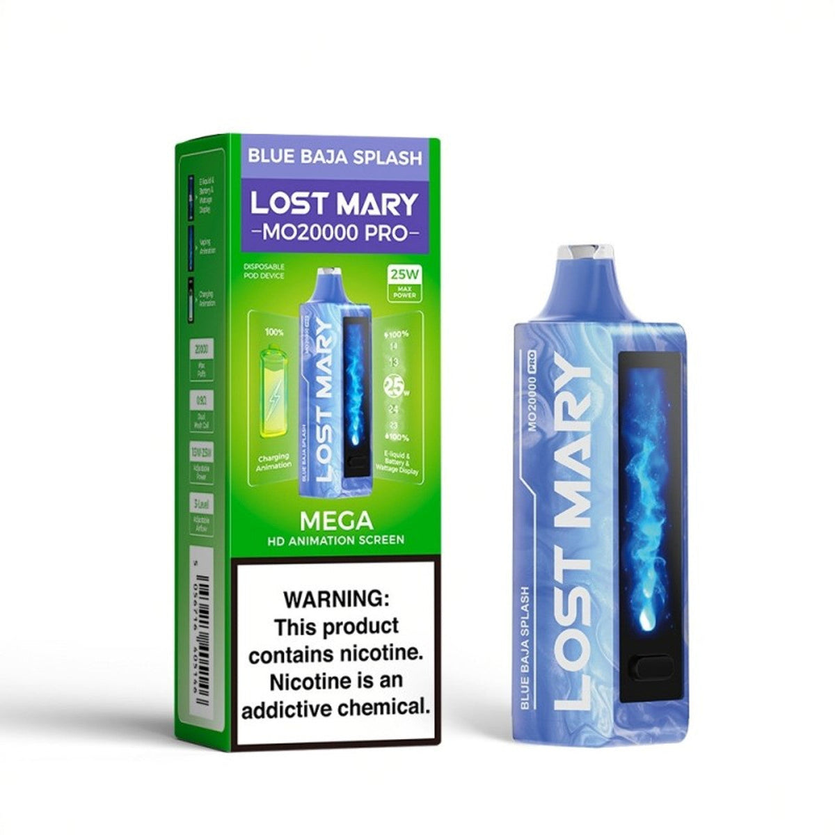 Lost Mary MO20000 Pro Disposable Vape - 20,000 Puffs
