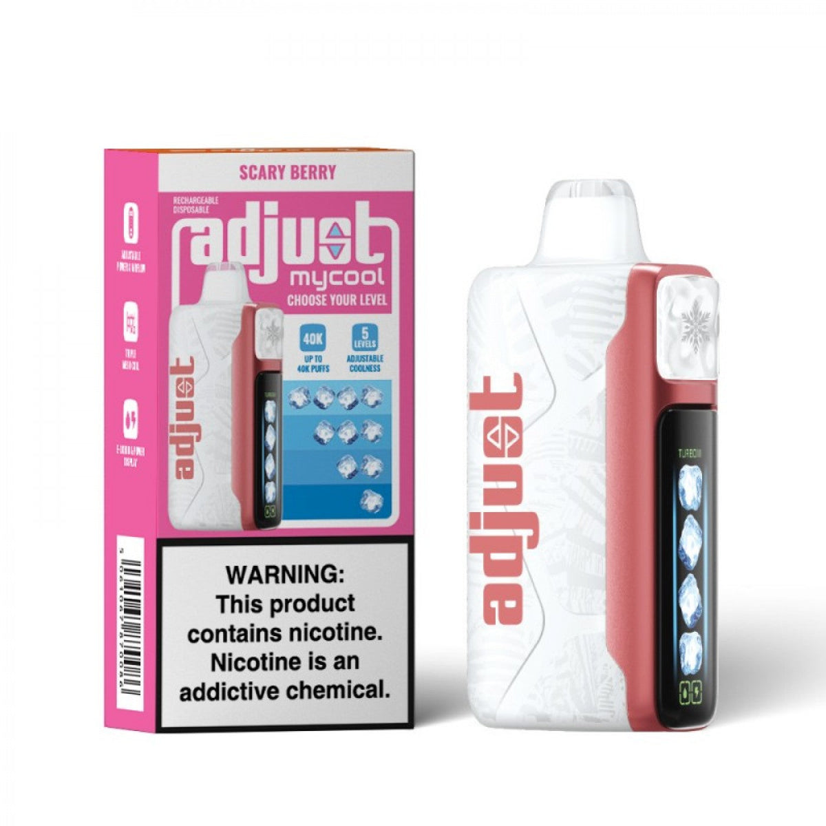 Adjust Mycool Disposable Vape - 40,000 Puffs