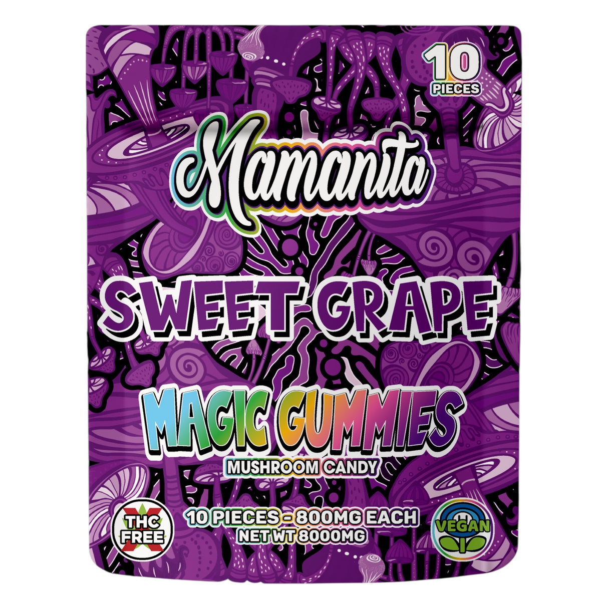 Mamanita Magic Vegan Gummies - 8,000mg