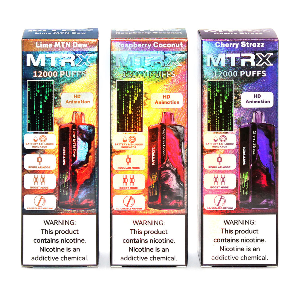 MTRX Disposable Vape - 12,000 Puffs