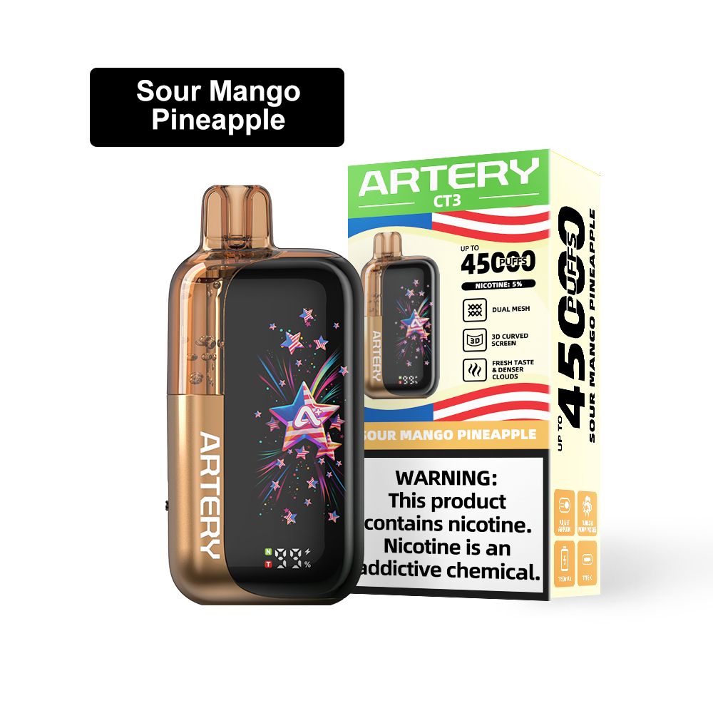 Artery CT3 Disposable Vape - 45,000 Puffs