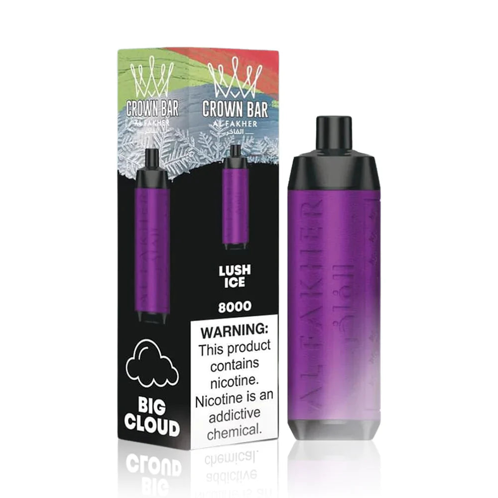 Al Fakher Crown Bar Disposable Vape - 8,000 Puffs