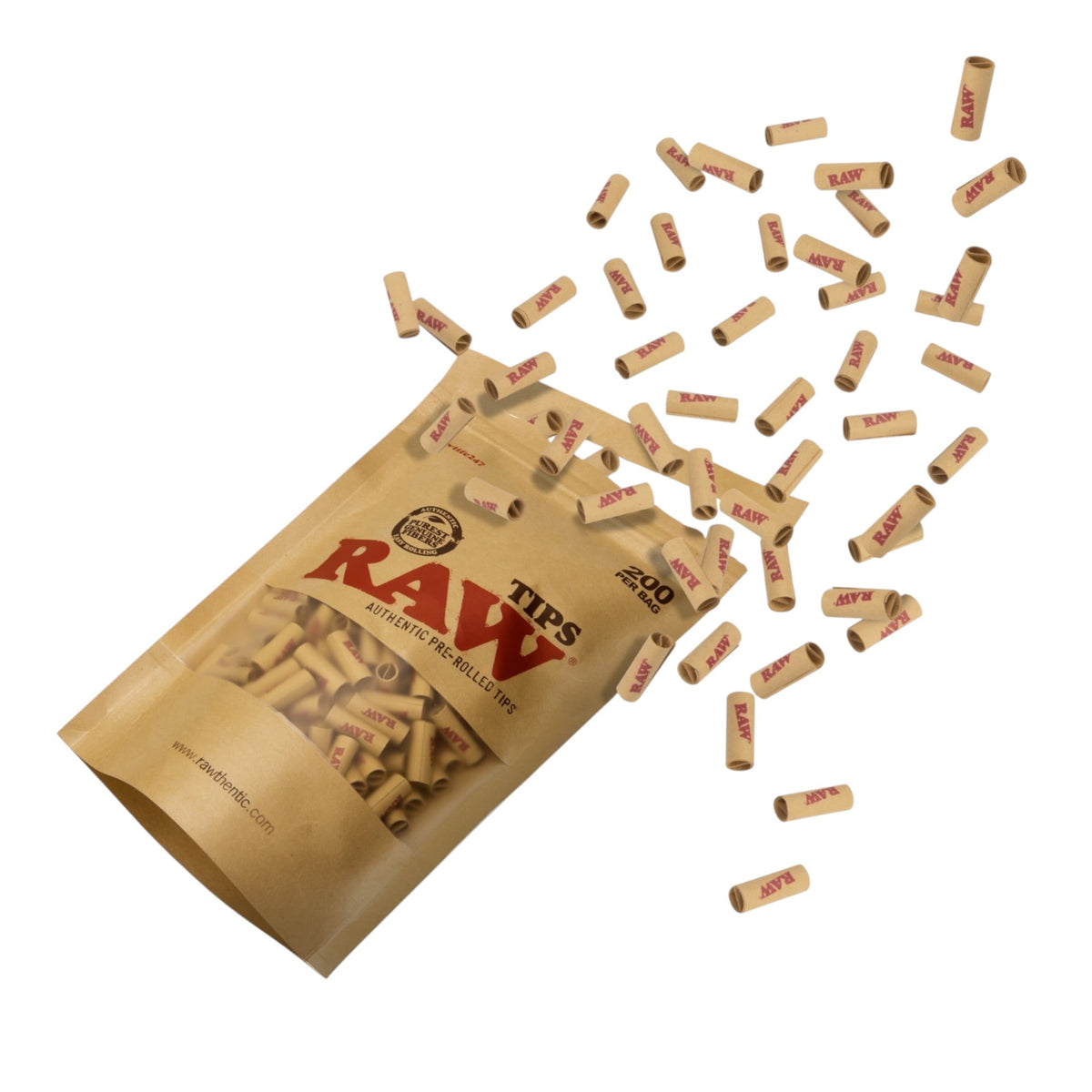 RAW Natural Pre-Rolled Tips