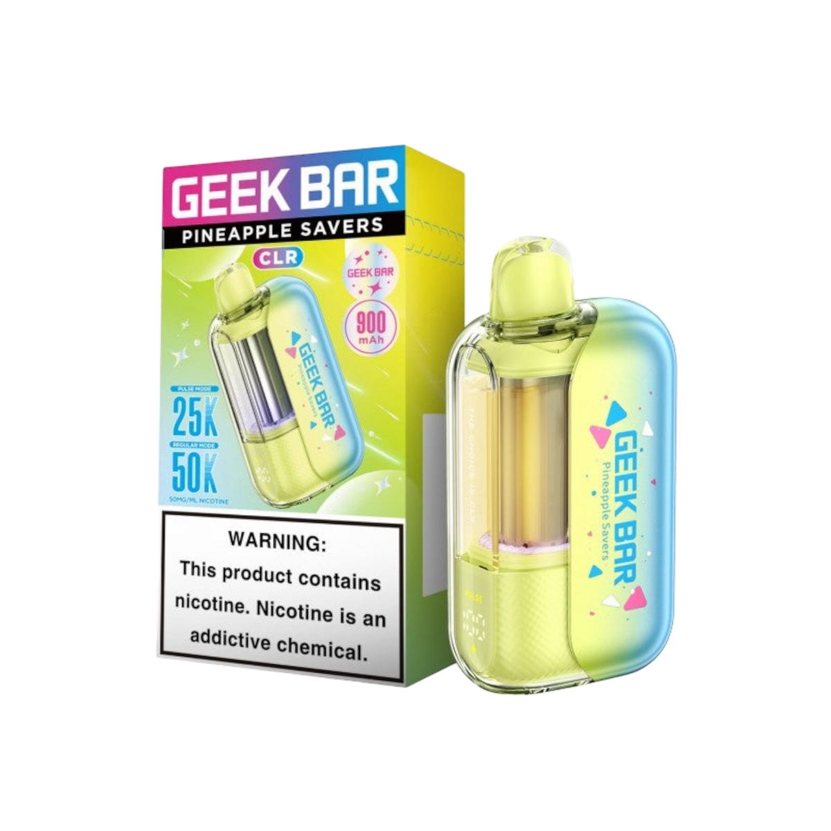 Geek Bar CLR Disposable Vape - 50,000 Puffs