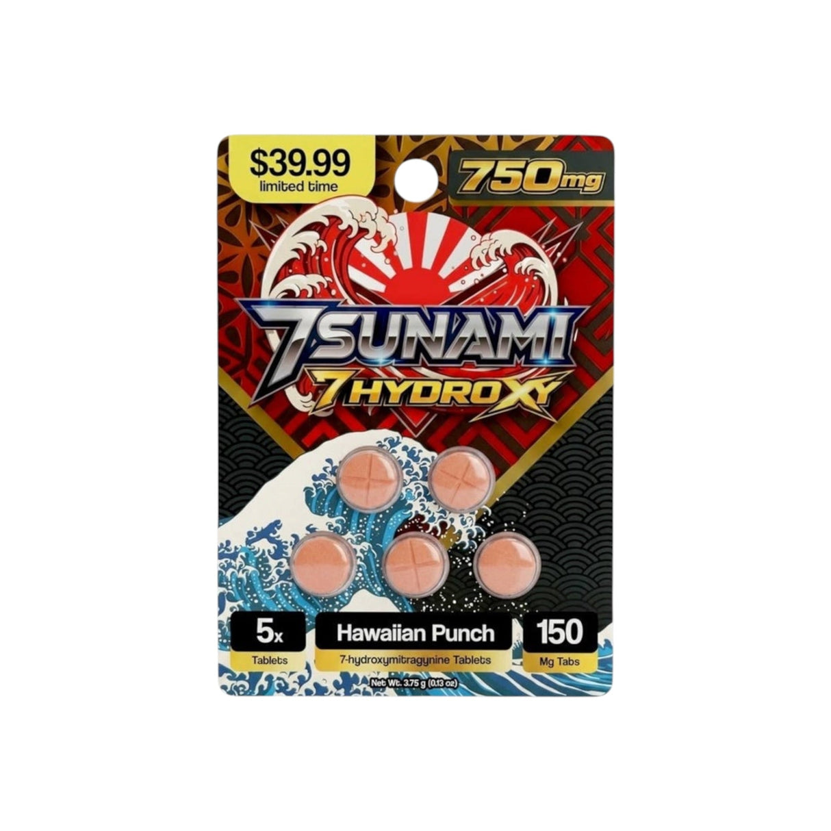 7sunami 7Hydroxy Tablets - 750mg