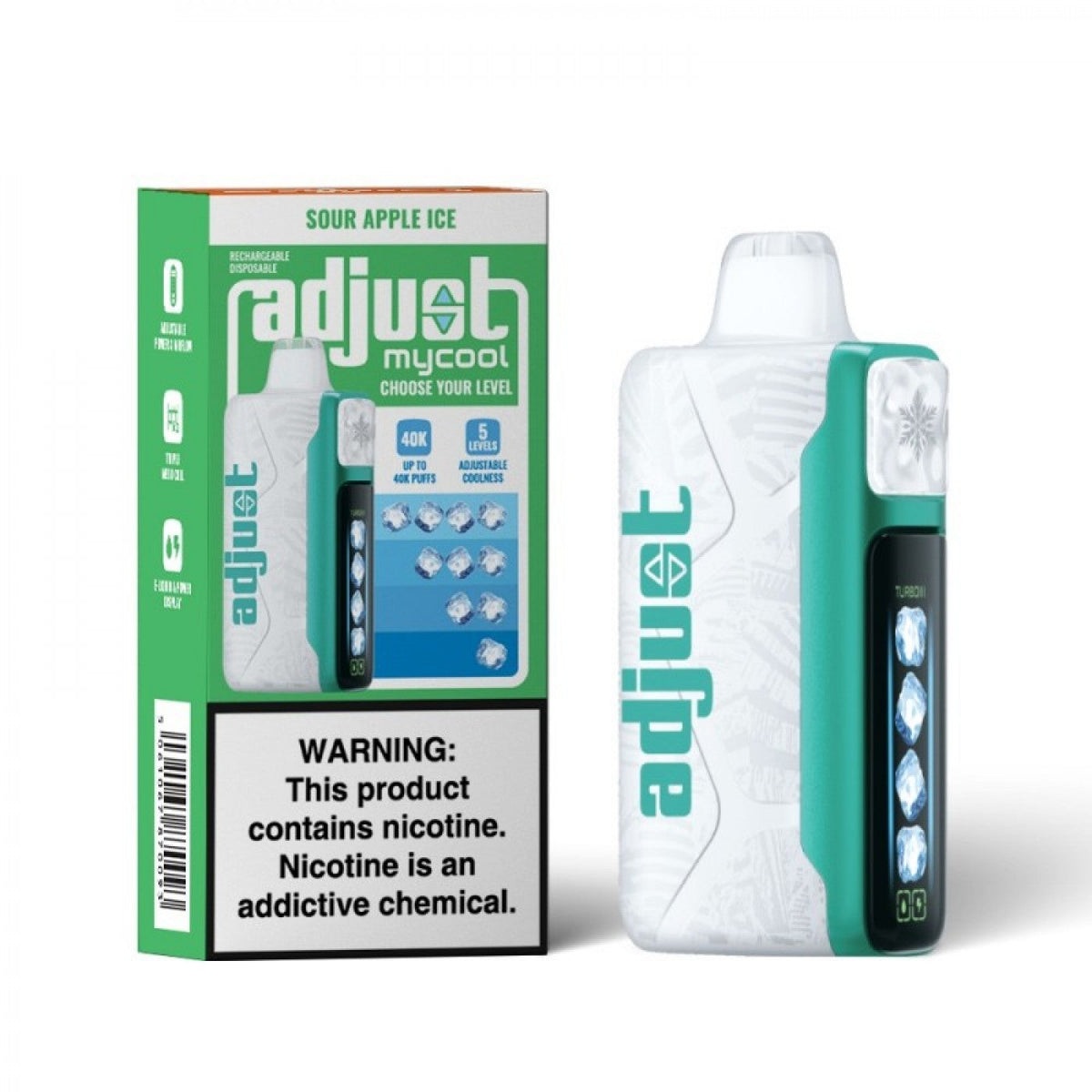 Adjust Mycool Disposable Vape - 40,000 Puffs