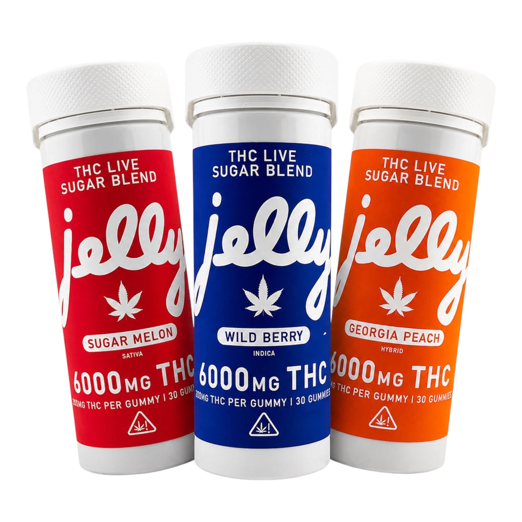 NYB Jelly THC Live Sugar Blend  Gummies - 6,000mg