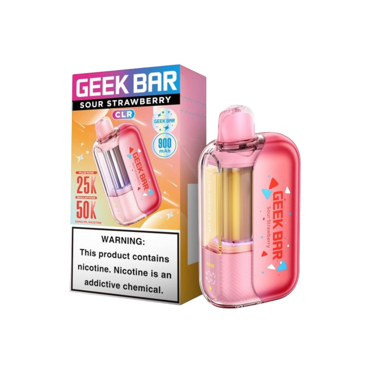 Geek Bar CLR Disposable Vape - 50,000 Puffs