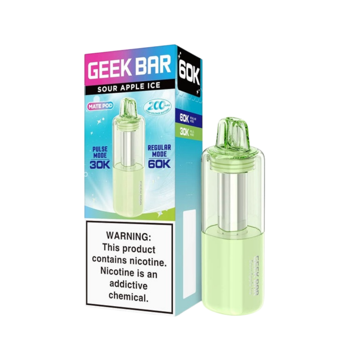 Geek Bar Mate 60K Disposable Pod - 60,000 Puffs