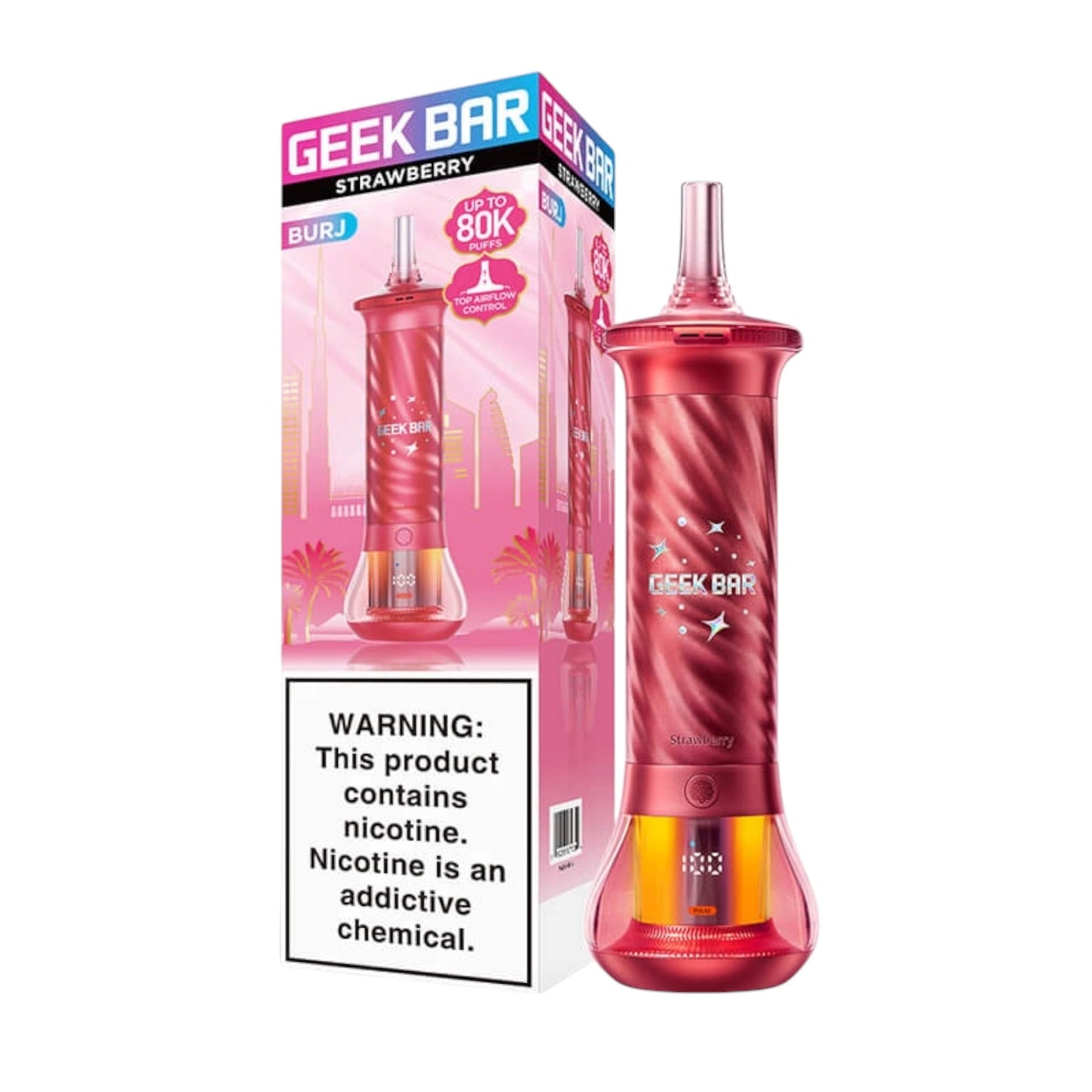 Geek Bar Burj 2 Disposable Vape - 80,000 Puffs