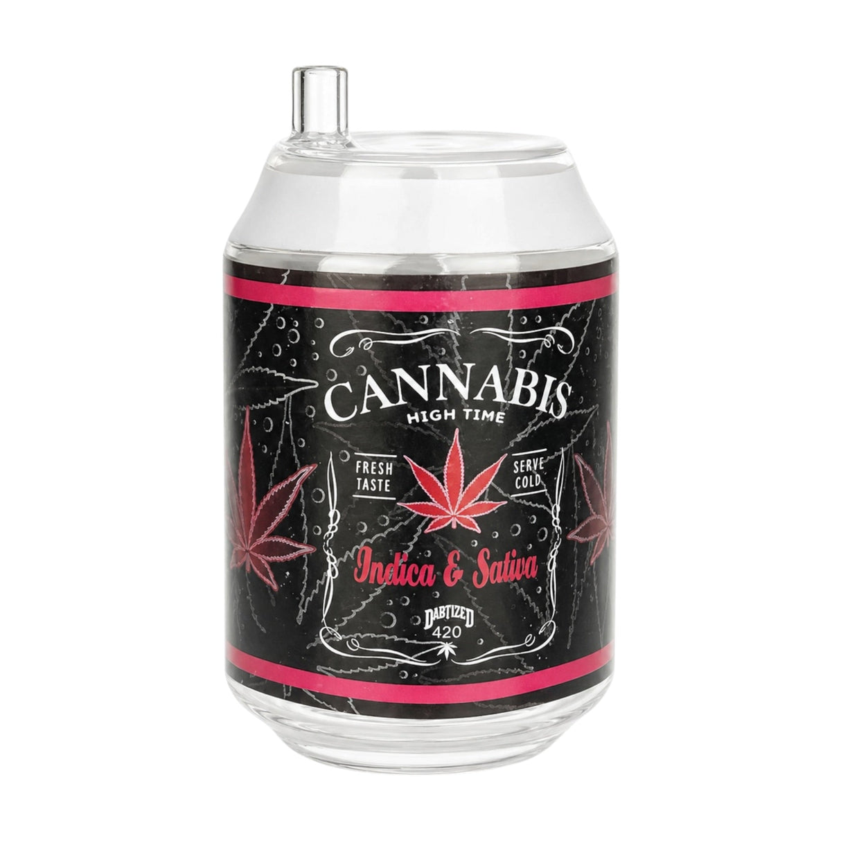 Dabtized Canapipe Glass Hand Pipe