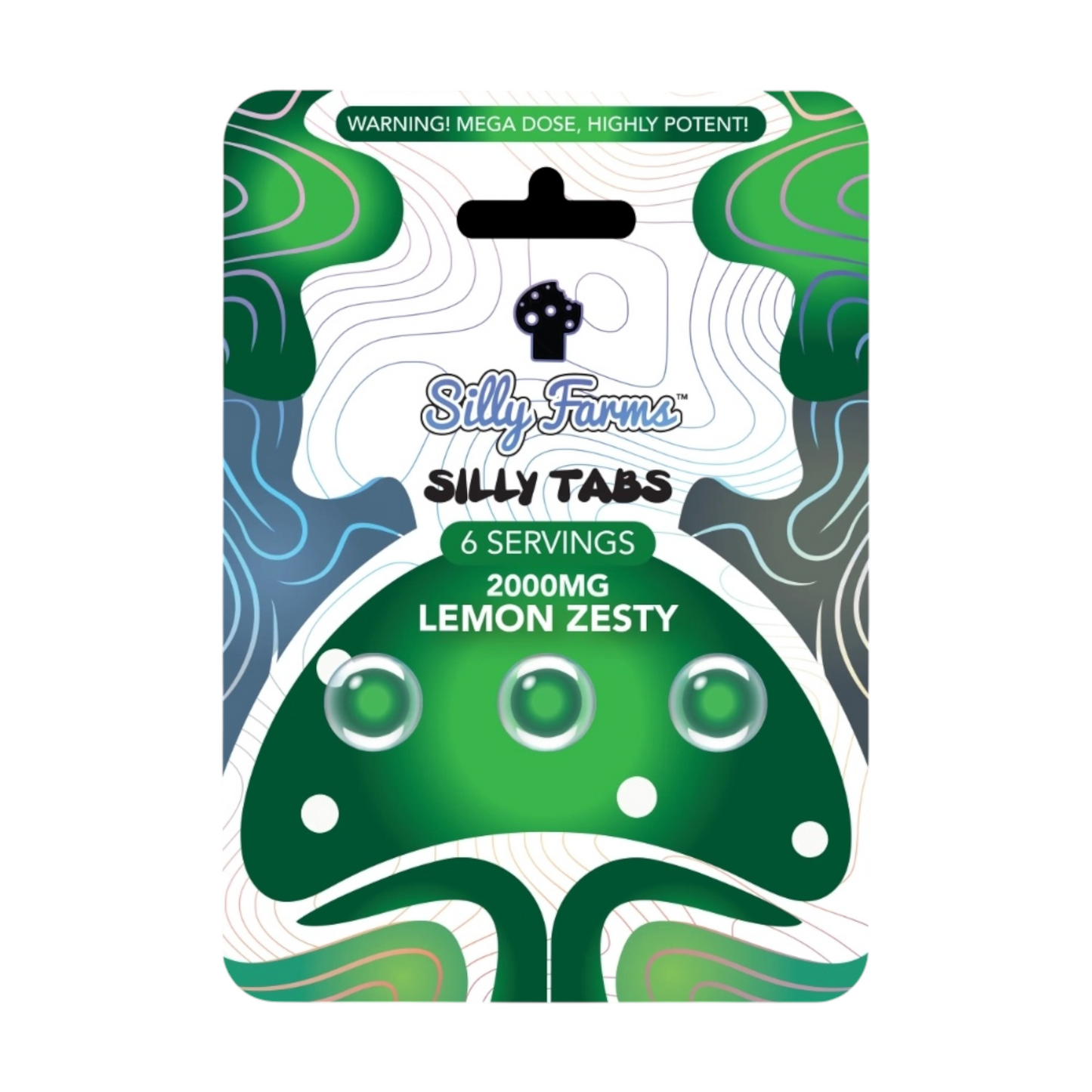 Silly Farms Silly Tabs Nootropic Mushroom Tablets - 2,000mg