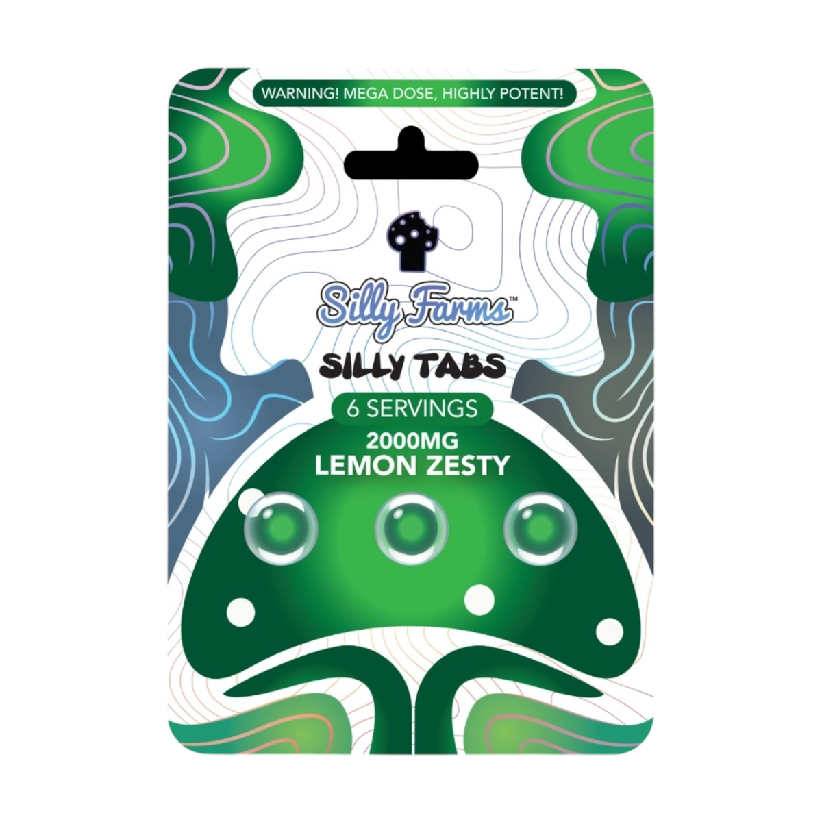 Silly Farms Silly Tabs Nootropic Mushroom Tablets - 2,000mg