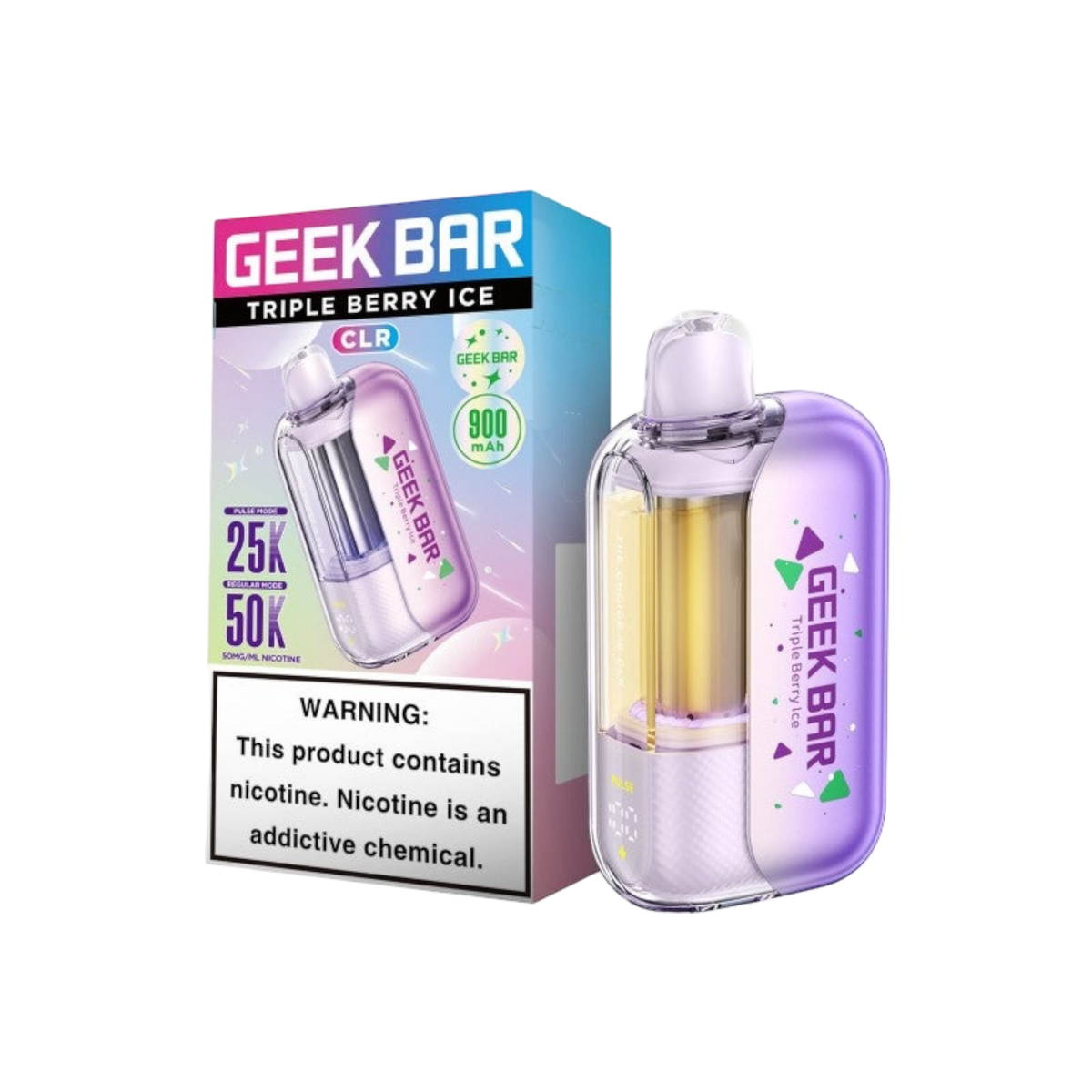 Geek Bar CLR Disposable Vape - 50,000 Puffs