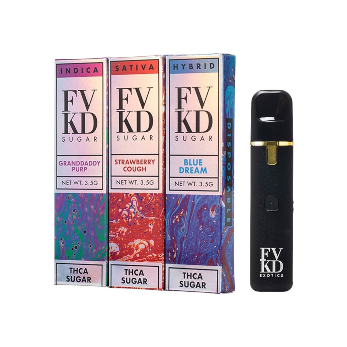 FVKD Exotics THC-A Disposable - 3.5g