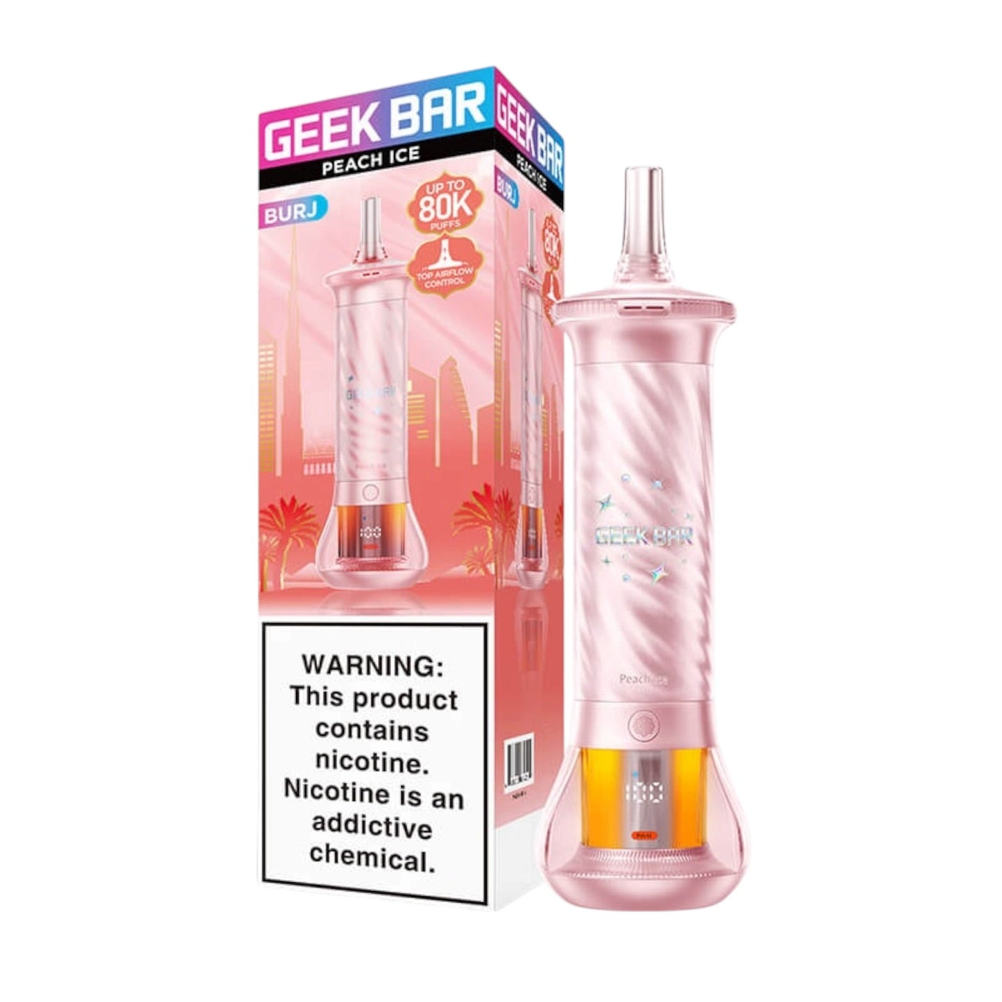 Geek Bar Burj 2 Disposable Vape - 80,000 Puffs