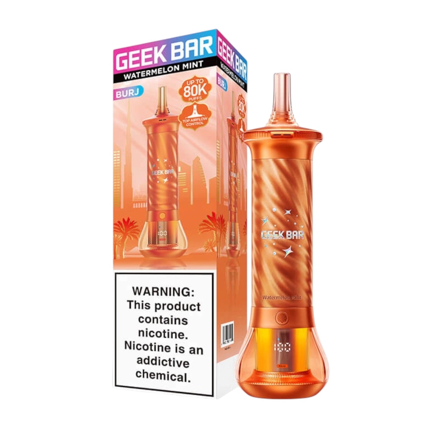 Geek Bar Burj 2 Disposable Vape - 80,000 Puffs