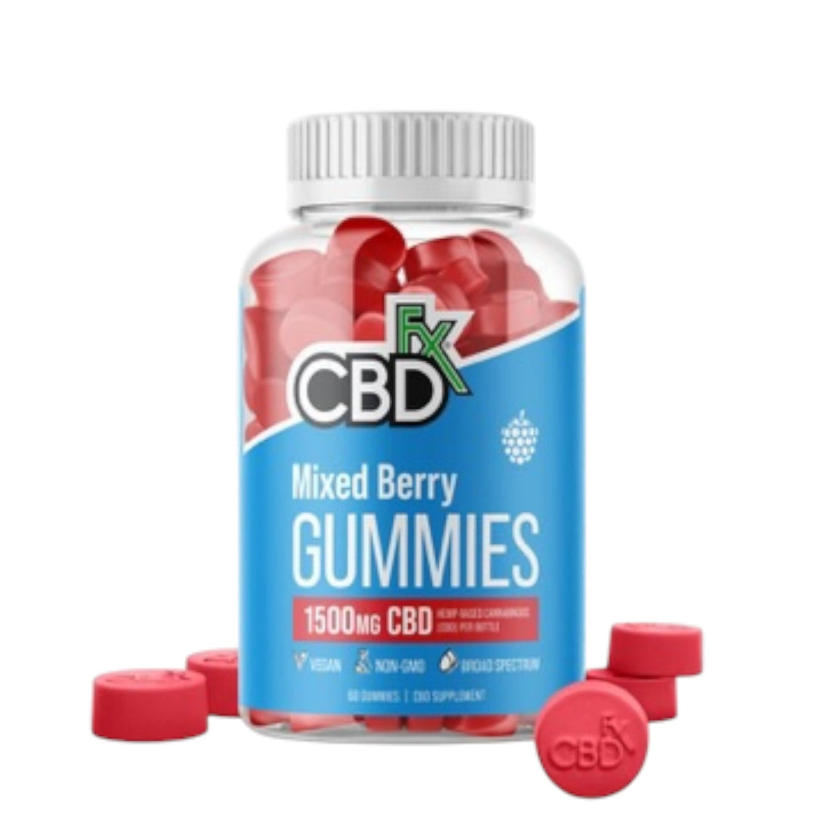 CBDfx Mixed Berry Gummies