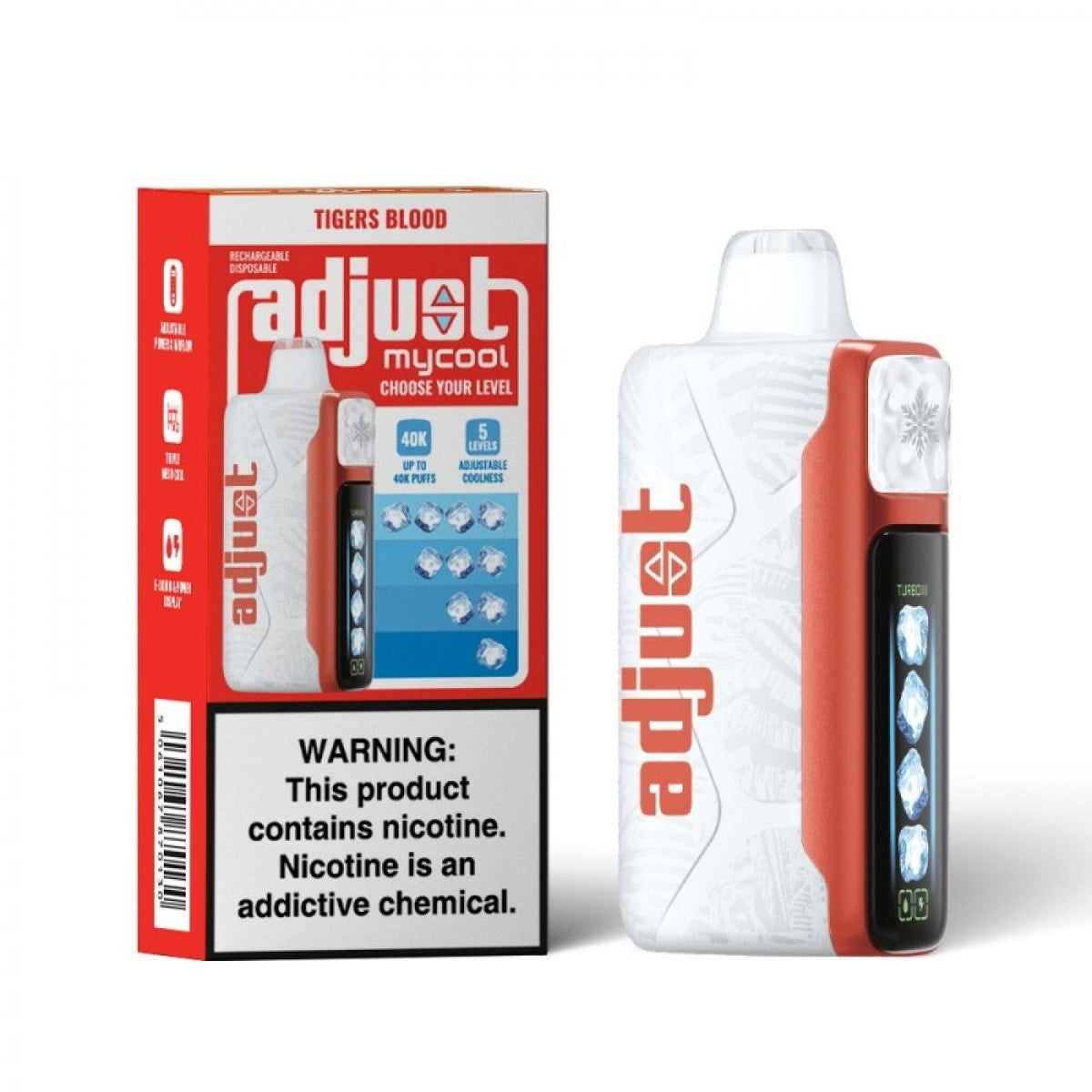 Adjust Mycool Disposable Vape - 40,000 Puffs