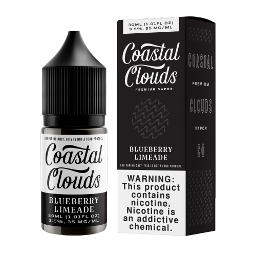 Coastal Clouds Salt Nicotine E-Juice - 30ml