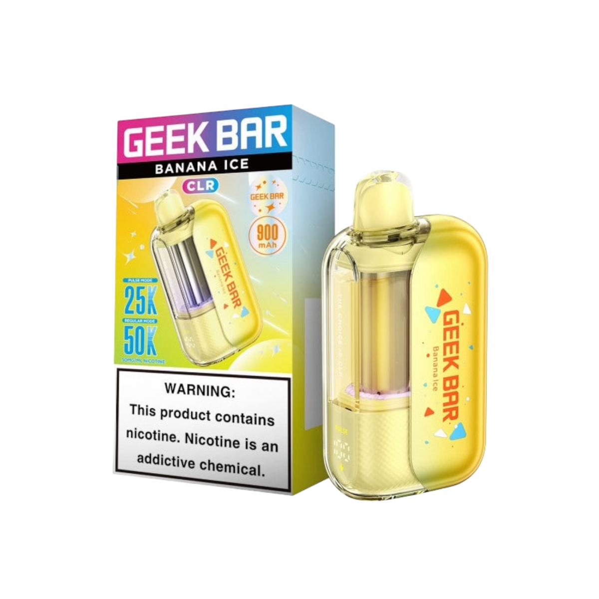 Geek Bar CLR Disposable Vape - 50,000 Puffs