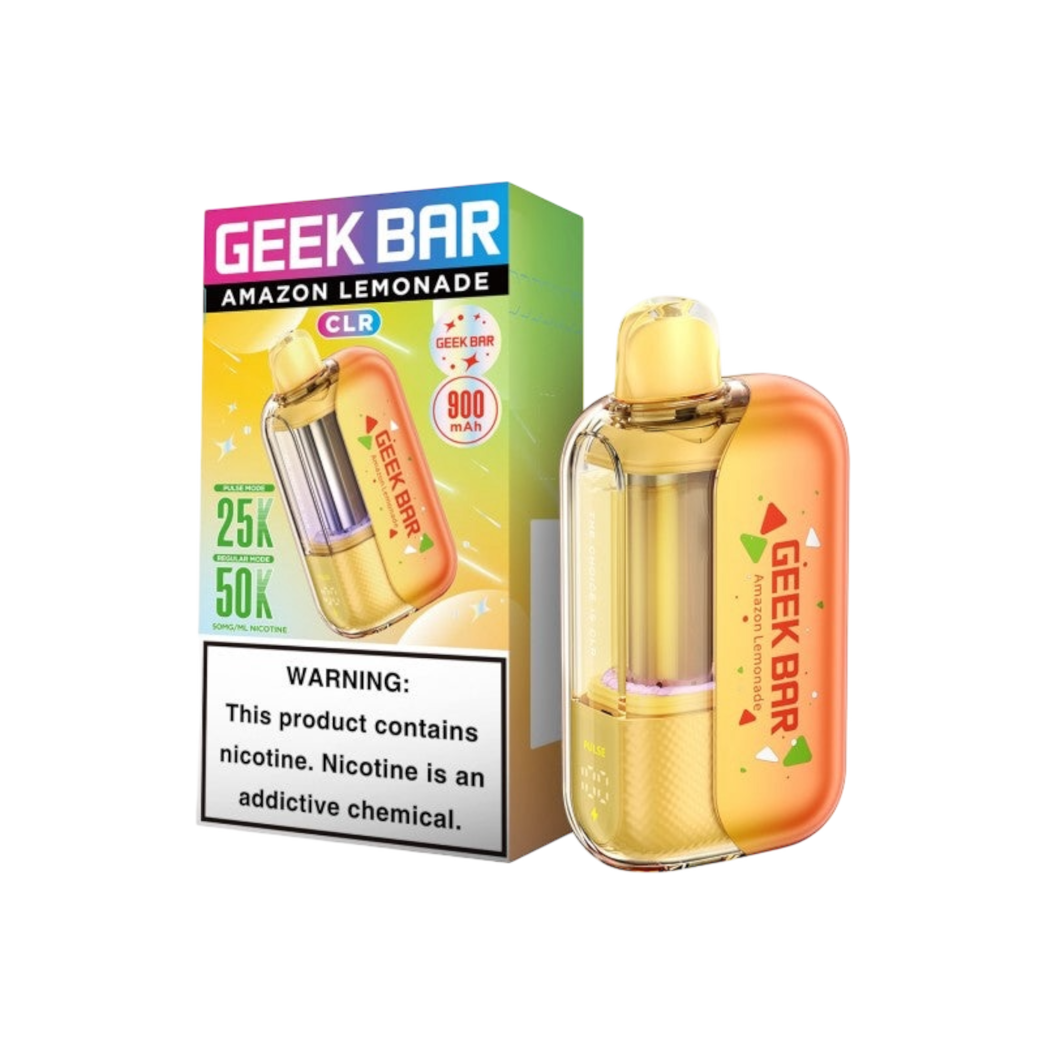 Geek Bar CLR Disposable Vape - 50,000 Puffs