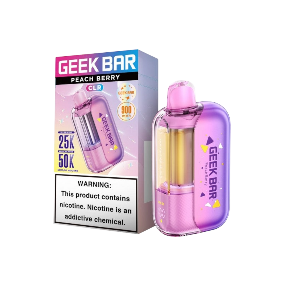 Geek Bar CLR Disposable Vape - 50,000 Puffs