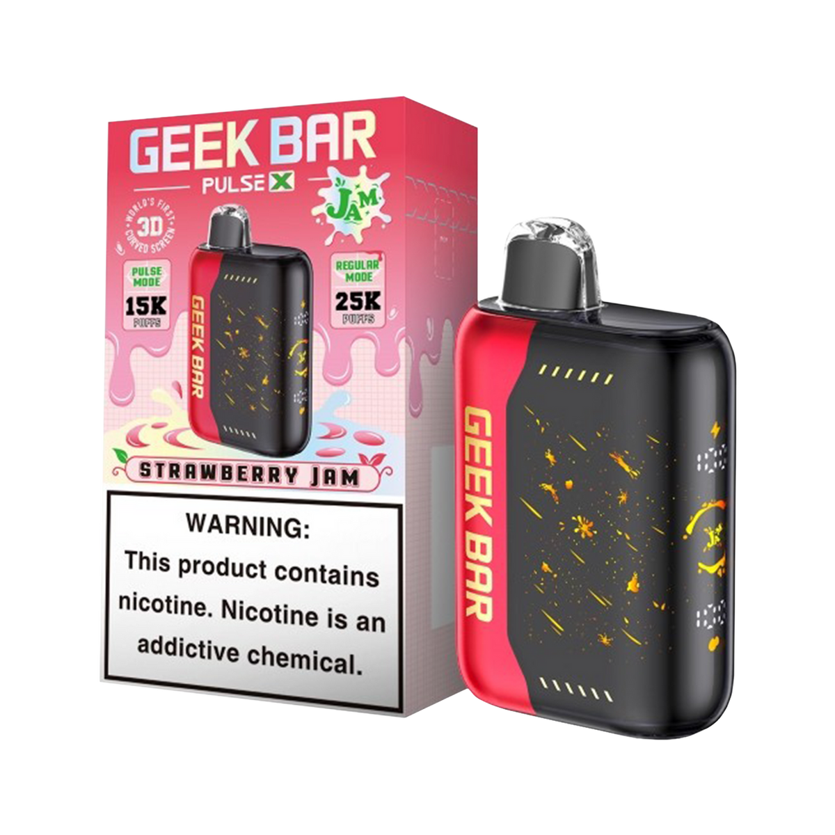 Geek Bar Pulse X Disposable Vape - 25,000 Puffs