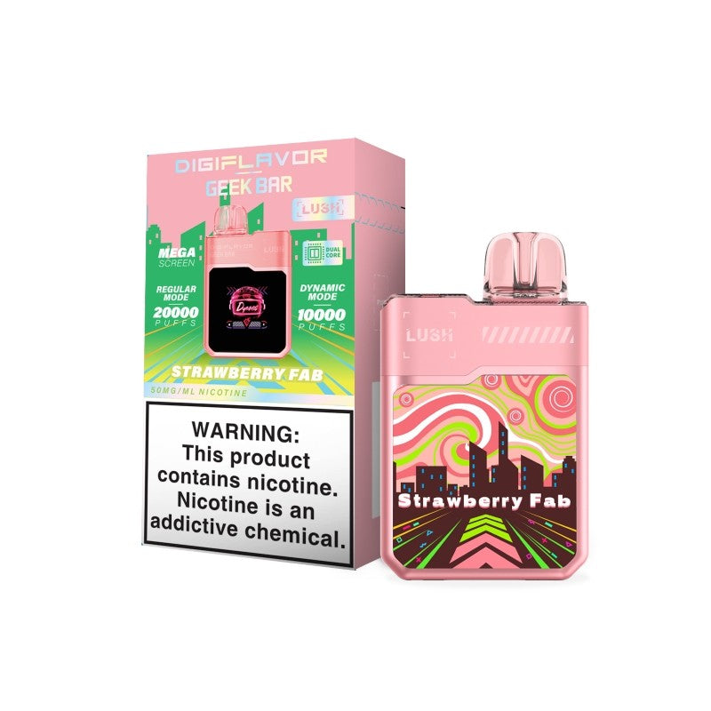 Geek Bar Digiflavor Lush Disposable Vape - 20,000 Puffs