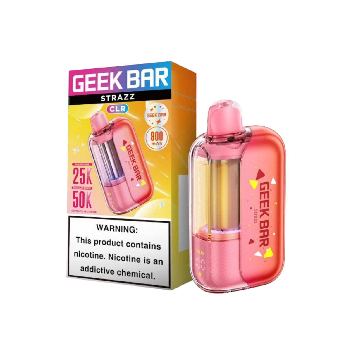 Geek Bar CLR Disposable Vape - 50,000 Puffs