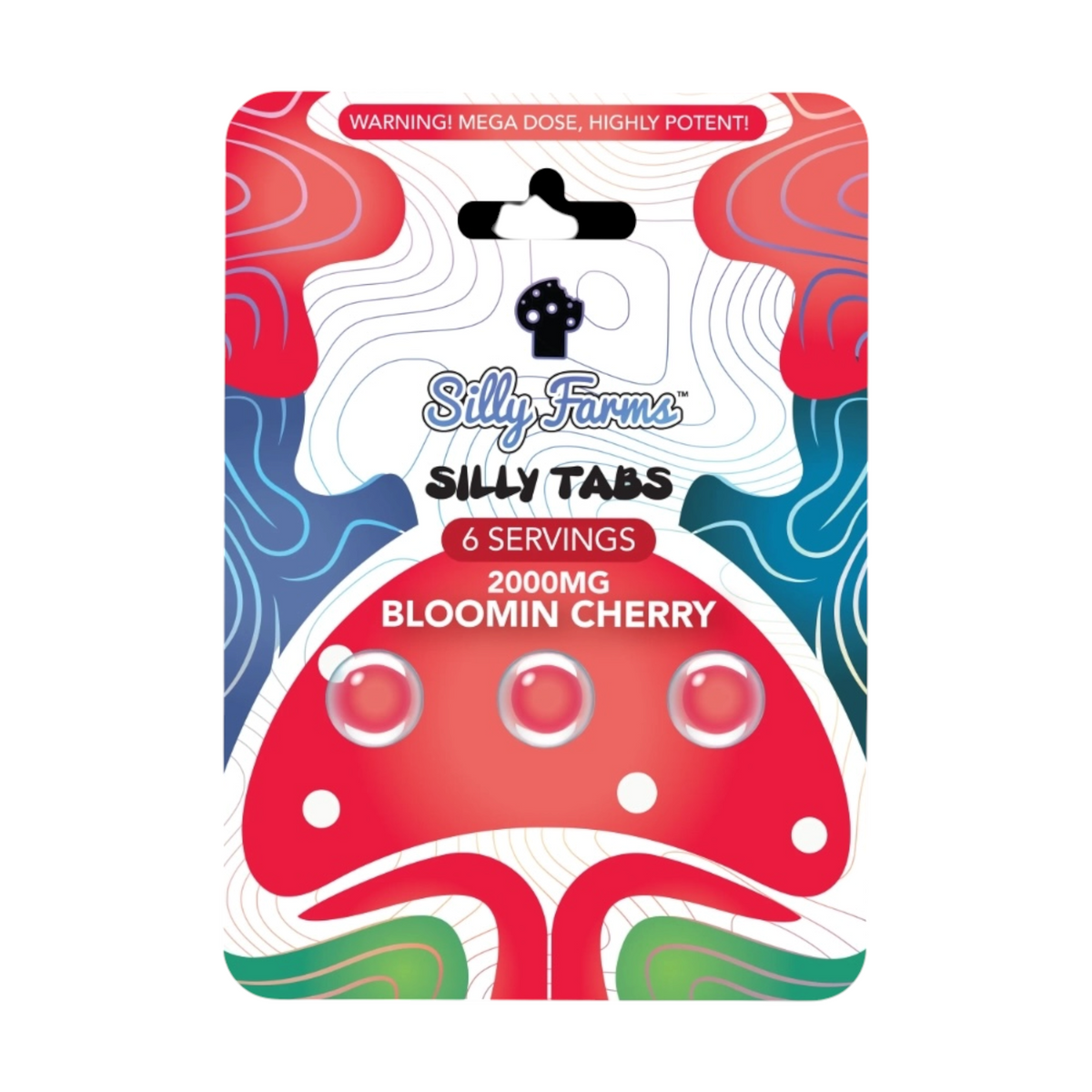 Silly Farms Silly Tabs Nootropic Mushroom Tablets - 2,000mg
