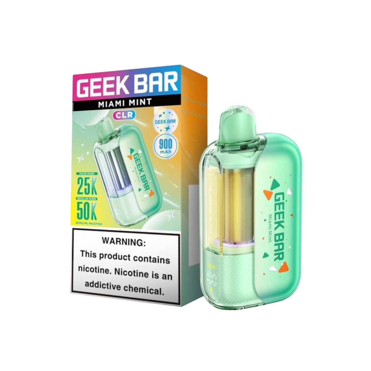 Geek Bar CLR Disposable Vape - 50,000 Puffs