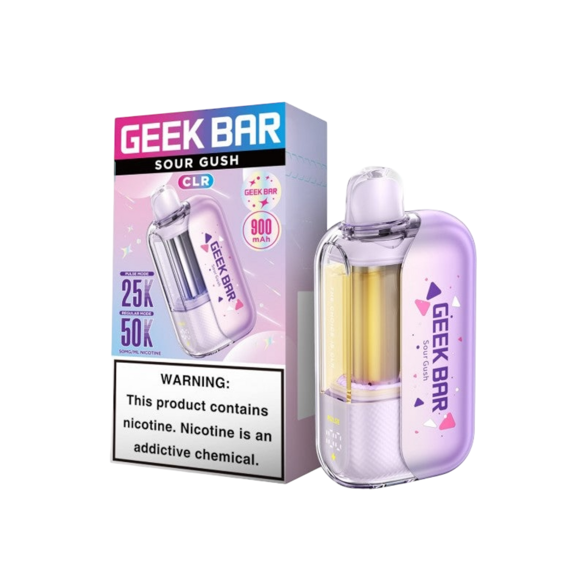 Geek Bar CLR Disposable Vape - 50,000 Puffs