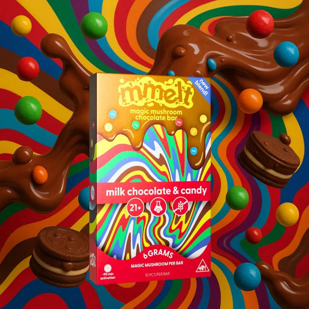 mmelt Mushroom Chocolate Bar - 6g