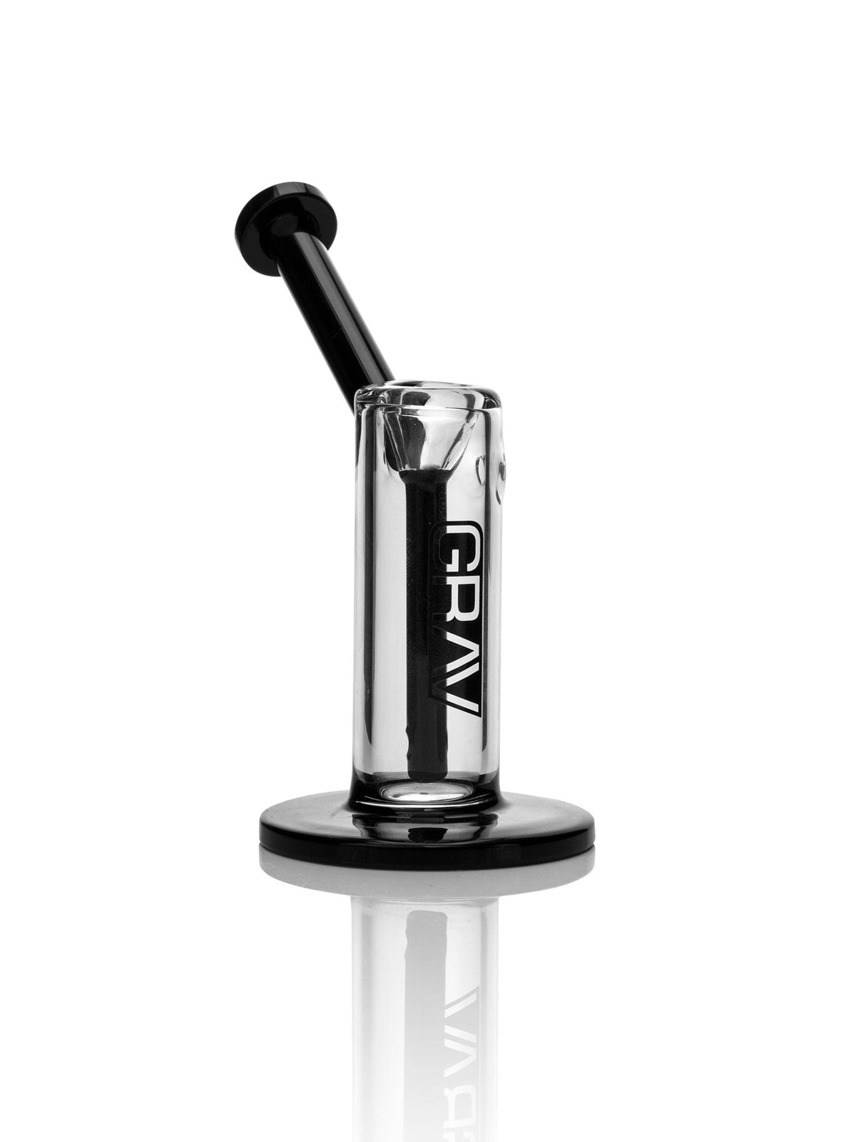 GRAV Small Upright Bubbler Handcrafted Borosilicate Glass